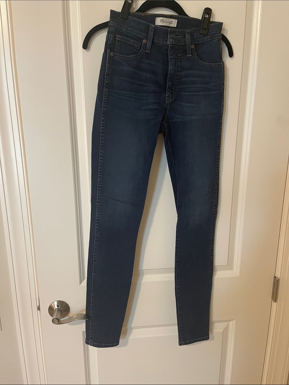 Madewell Skinny Jeans in Dark Blue Wash
